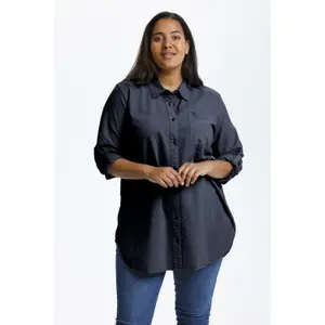 Camisa de manga comprida feminina KAFFE Curve Nana image-2