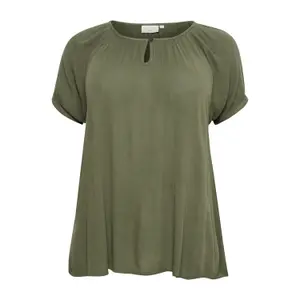 Blusa feminina KAFFE Curve Ami image-0
