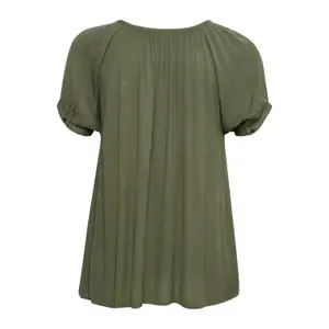 Blusa feminina KAFFE Curve Ami image-4