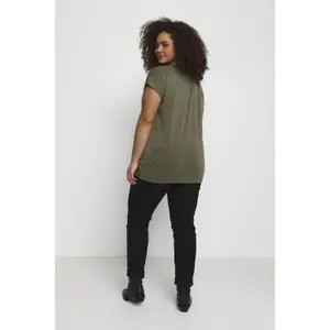 T-Shirt KAFFE Curve Lina image-4