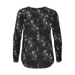 Bluzka damska KAFFE Curve Olive Ami image-3