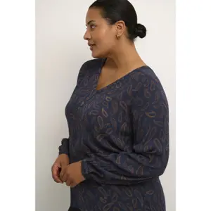Bluzka damska KAFFE Curve Olive Ami image-5