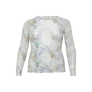 Langärmelige Bluse, Damen KAFFE Curve Meshu image-0