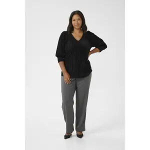 Blusa de mujer KAFFE Curve Cacanna image-1