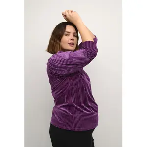 Blusa de mujer KAFFE Curve Cacanna image-3