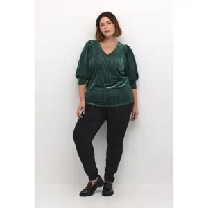 Blusa de mujer KAFFE Curve Cacanna image-1