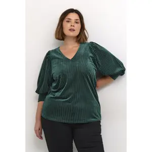 Blusa de mujer KAFFE Curve Cacanna image-2
