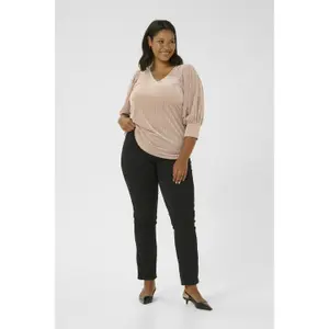 Blusa feminina KAFFE Curve Cacanna image-1
