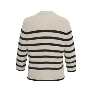 Damski sweter z dzianiny KAFFE Curve Milla image-5