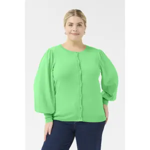 Cardigan tricot femme KAFFE Curve Lizzy image-1