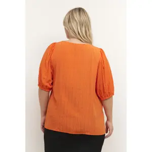 Damenbluse KAFFE Curve Silje image-4