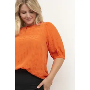 Damenbluse KAFFE Curve Silje image-5