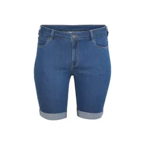 Jeansshorts Damen KAFFE Curve Vicka image-0