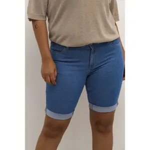 Jeansshorts Damen KAFFE Curve Vicka image-3