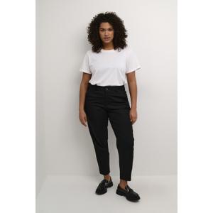 Chinohose 7/8 Damen KAFFE Curve Leana image-1