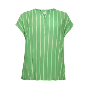 Blusa feminina KAFFE Curve Sida Wing Sl image-0