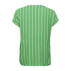 Blusa feminina KAFFE Curve Sida Wing Sl image-3