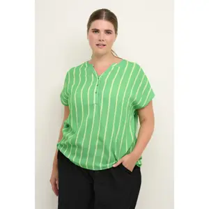 Blusa feminina KAFFE Curve Sida Wing Sl image-2
