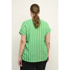 Blusa feminina KAFFE Curve Sida Wing Sl image-4