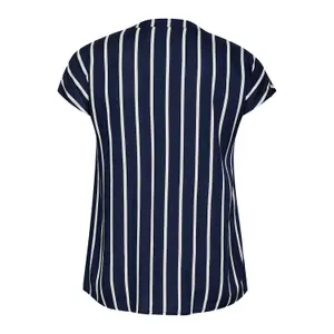 Blusa de mujer KAFFE Curve Sida Wing Sl image-3