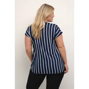 Blusa de mujer KAFFE Curve Sida Wing Sl image-4