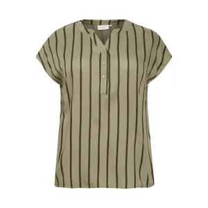 Blouse femme KAFFE Curve Sida Wing Sl image-0