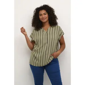 Blouse femme KAFFE Curve Sida Wing Sl image-2