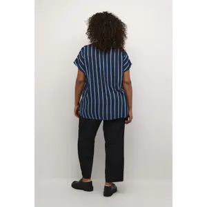 Blusa feminina KAFFE Curve Sida Wing Sl image-5