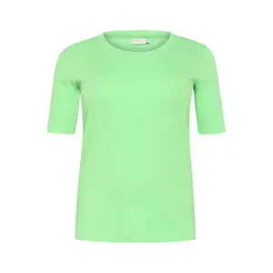 Women's T-shirt KAFFE Curve Carina image-0