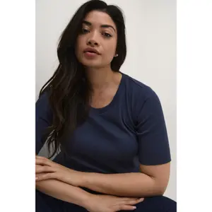 Women's T-shirt KAFFE Curve Carina image-5