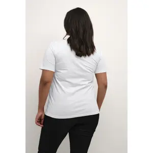 T-shirt de mulher KAFFE Curve Normi image-4