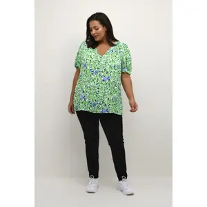 Blusa feminina KAFFE Curve Mina Lokia image-1