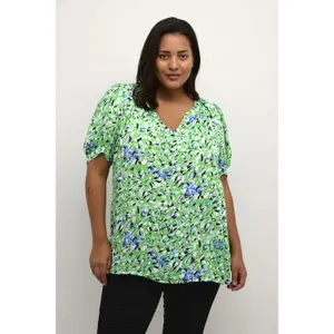 Blusa feminina KAFFE Curve Mina Lokia image-2
