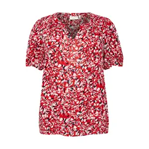 Blusa feminina KAFFE Curve Mina Lokia image-0