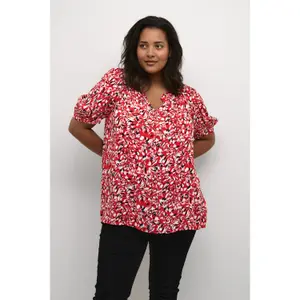 Blusa feminina KAFFE Curve Mina Lokia image-2