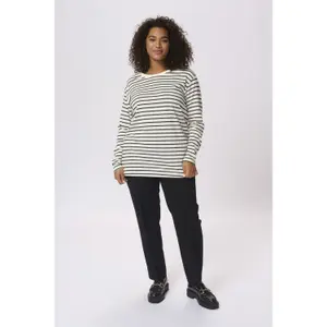 Camiseta de manga larga para mujer KAFFE Curve Winni image-4