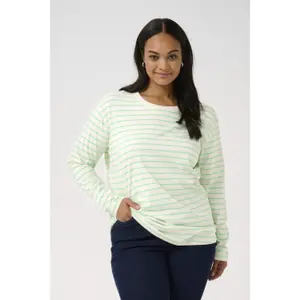 Camiseta de manga larga para mujer KAFFE Curve Winni image-2