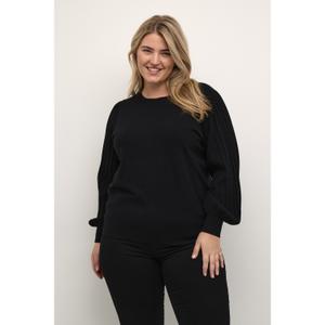 Women's knitted sweater KAFFE Curve Loni image-3