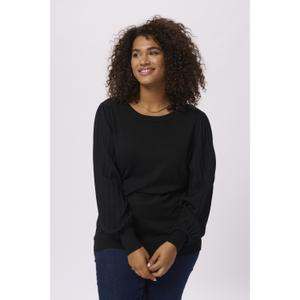 Women's knitted sweater KAFFE Curve Loni image-4