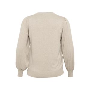 Women's knitted sweater KAFFE Curve Loni image-3