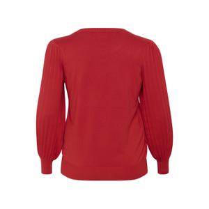 Women's knitted sweater KAFFE Curve Loni image-5