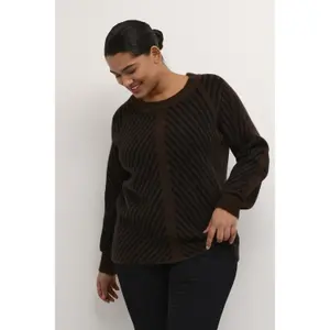 Pull en tricot femme KAFFE Curve Very image-2