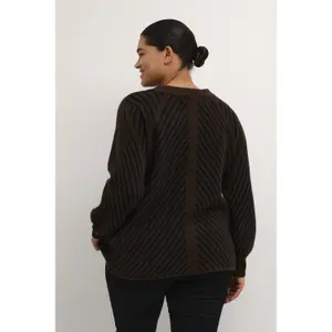 Pull en tricot femme KAFFE Curve Very image-4