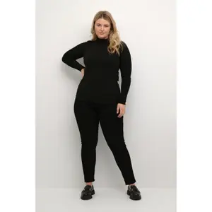 Langarmshirt KAFFE Curve Dina image-1