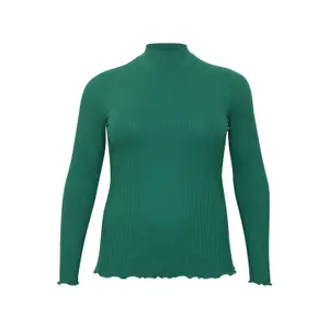 Langarmshirt KAFFE Curve Dina image-0