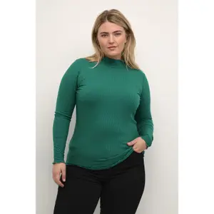 Langarmshirt KAFFE Curve Dina image-2