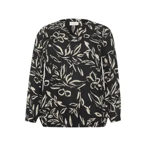 Langärmelige Bluse, Damen KAFFE Curve Diana image-0