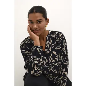Langärmelige Bluse, Damen KAFFE Curve Diana image-5