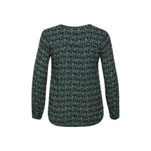 Blusa de manga comprida feminina KAFFE Curve Kerry Ami image-3