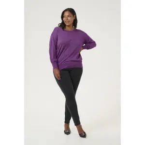 Strickpullover, Damen KAFFE Curve Regitta image-1